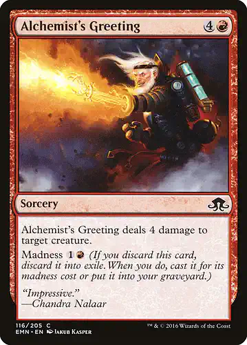 Alchemist's Greeting - emn Spoiler