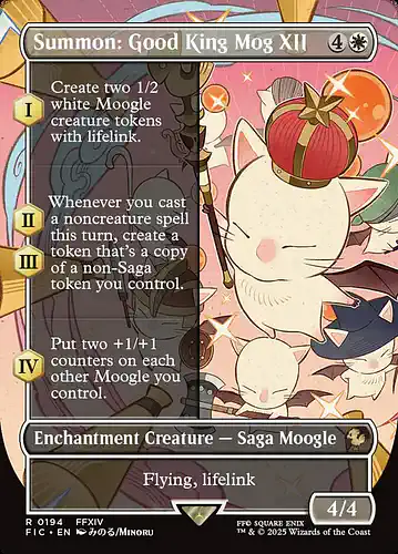 Summon: Good King Mog XII - fic Spoiler