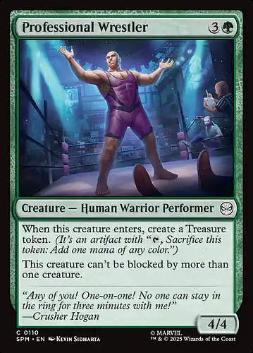 Professional Wrestler - spm Spoiler