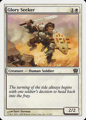 Glory Seeker - 9ed Spoiler