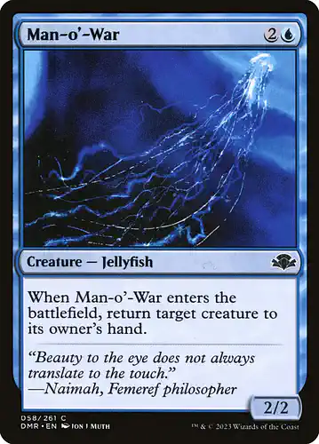 Man-o'-War - dmr Spoiler