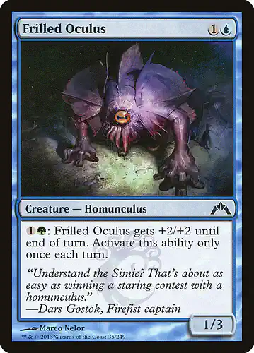 Frilled Oculus - gtc Spoiler