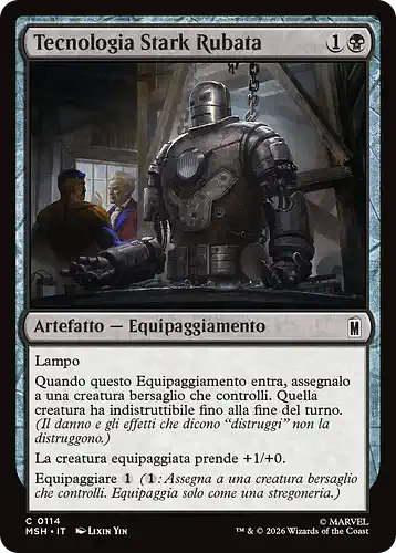 Stolen Stark Tech - msh Spoiler