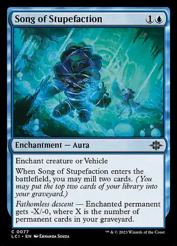 Song of Stupefaction - lci Spoiler