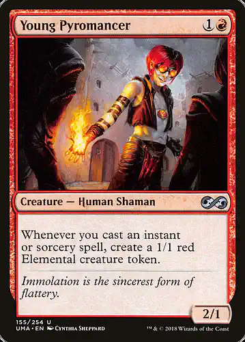 Young Pyromancer - uma Spoiler