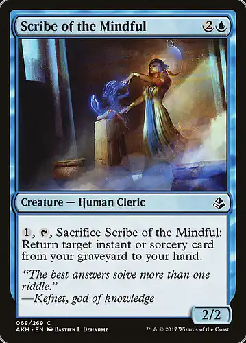 Scribe of the Mindful - akh Spoiler