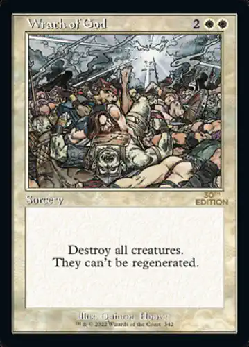 Wrath of God - 30a Spoiler