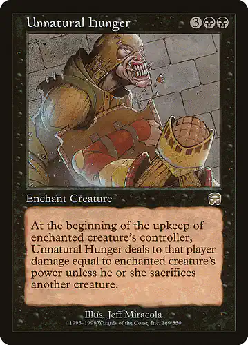Unnatural Hunger - mmq Spoiler
