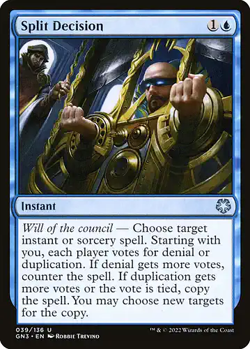 Split Decision - gn3 Spoiler