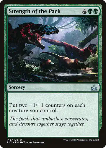 Strength of the Pack - rix Spoiler