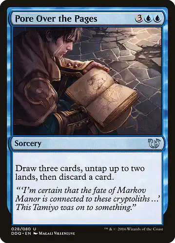 Pore Over the Pages - ddq Spoiler