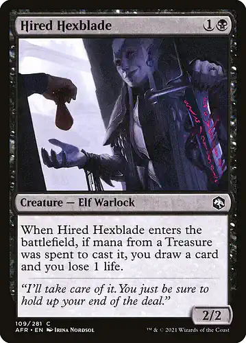 Hired Hexblade - afr Spoiler