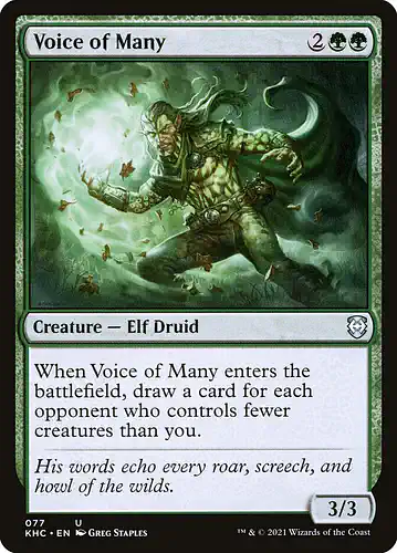 Voice of Many - khc Spoiler