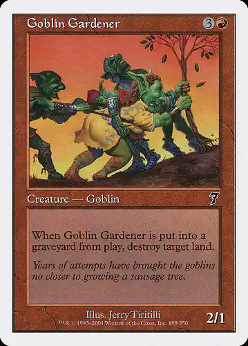 Goblin Gardener - 7ed Spoiler