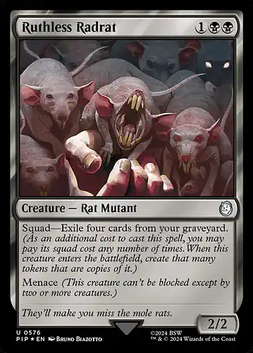 Ruthless Radrat - pip Spoiler