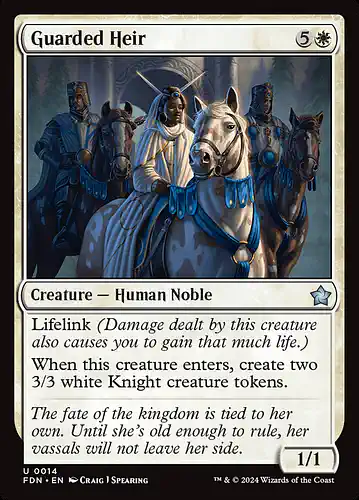Guarded Heir - fdn Spoiler