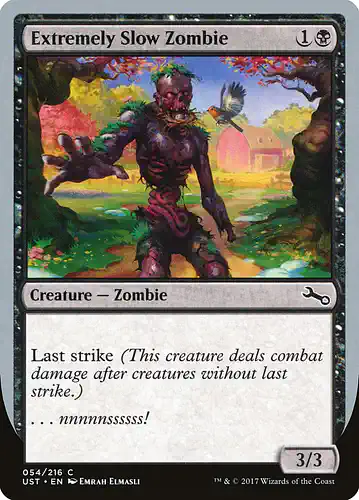 Extremely Slow Zombie - ust Spoiler