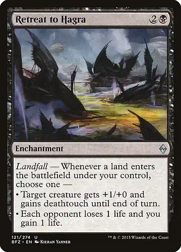 Retreat to Hagra - bfz Spoiler