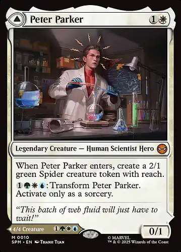 Peter Parker - spm Spoiler