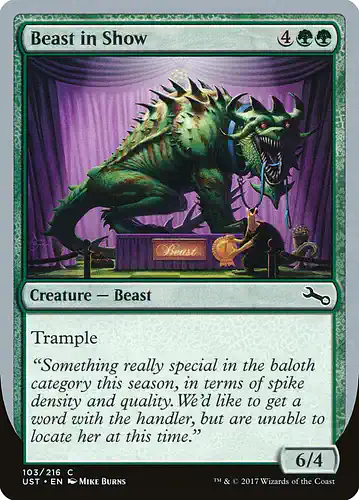 Beast in Show - ust Spoiler