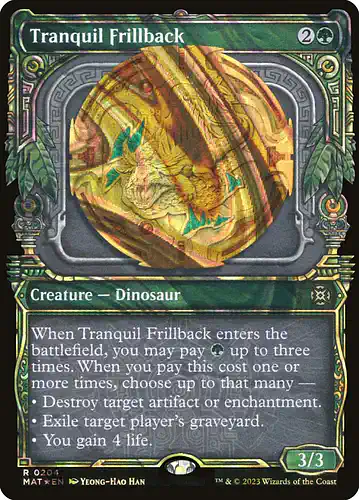Tranquil Frillback - mat Spoiler