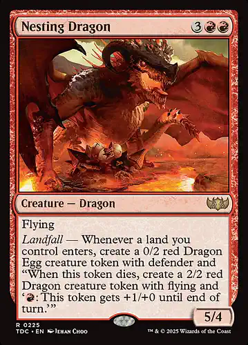 Nesting Dragon - tdc Spoiler