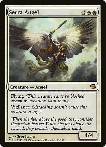 Serra Angel - 9ed Spoiler