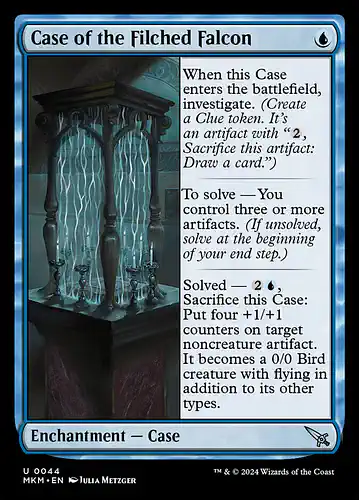 Case of the Filched Falcon - mkm Spoiler