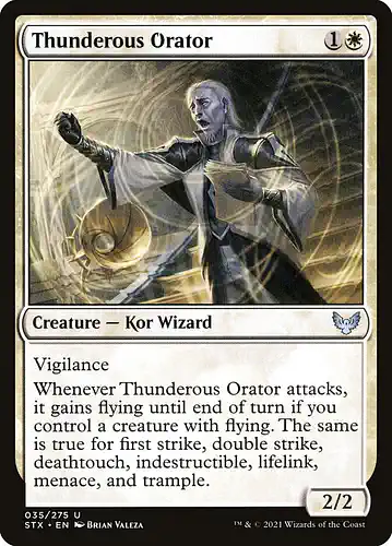 Thunderous Orator - stx Spoiler