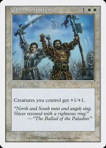 Glorious Anthem - 7ed Spoiler