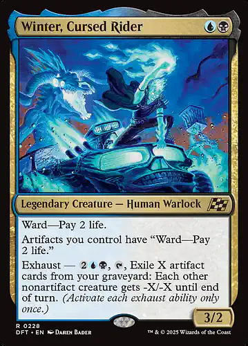 Winter, Cursed Rider - dft Spoiler
