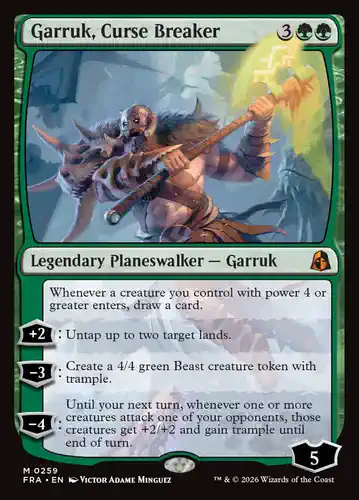 Garruk, Curse Breaker - fra Spoiler
