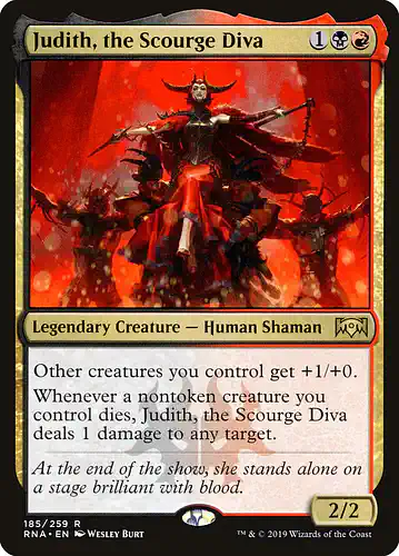Judith, the Scourge Diva - rna Spoiler
