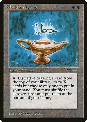Aladdin's Lamp - arn Spoiler