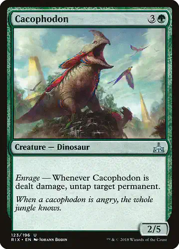 Cacophodon - rix Spoiler