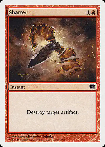 Shatter - 9ed Spoiler