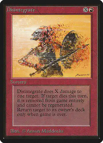 Disintegrate - leb Spoiler