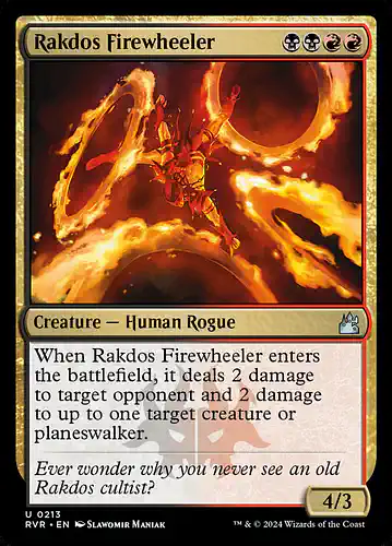 Rakdos Firewheeler - rvr Spoiler