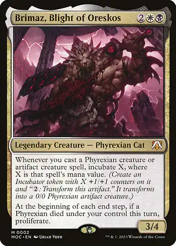 Brimaz, Blight of Oreskos - moc Spoiler