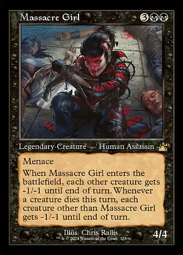 Massacre Girl - rvr Spoiler
