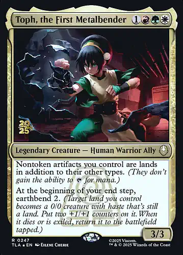 Toph, the First Metalbender - tla Spoiler