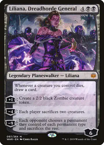Liliana, Dreadhorde General - war Spoiler
