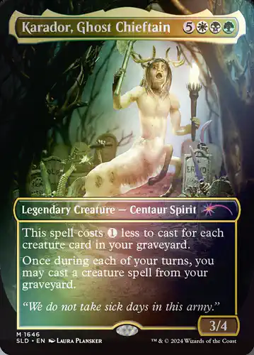 Karador, Ghost Chieftain - sld Spoiler