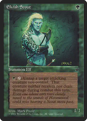 Elvish Scout - fem Spoiler