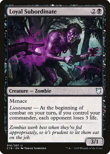 Loyal Subordinate - c18 Spoiler