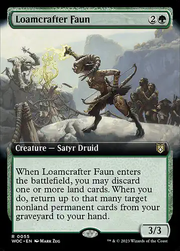 Loamcrafter Faun - woc Spoiler