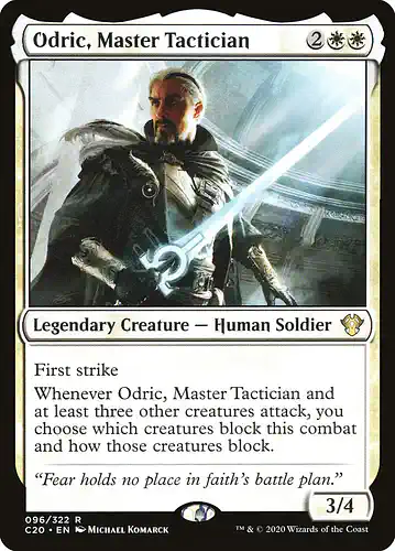 Odric, Master Tactician - c20 Spoiler