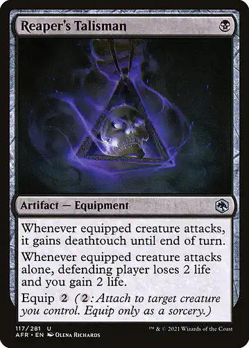 Reaper's Talisman - afr Spoiler