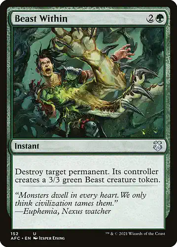 Beast Within - afc Spoiler