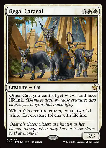 Regal Caracal - fdn Spoiler